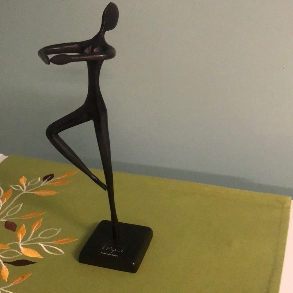 Bronze Ballerina Sculpture by Bodrul Khalque